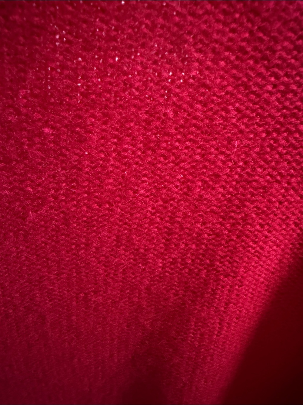 JM Collection 100% Wool Red Sweater Jacket Button Cardigan M - Picture 5 of 8